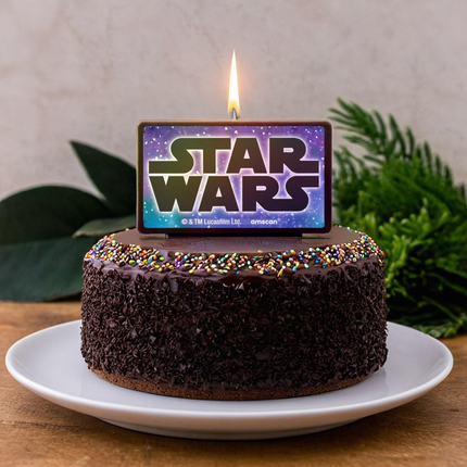 Star Wars Galaxy of Adventures Birthday Candle