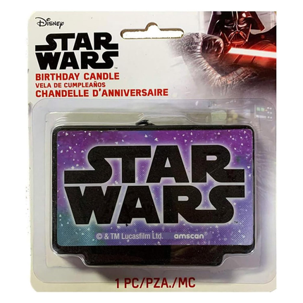 Star Wars Galaxy of Adventures Birthday Candle