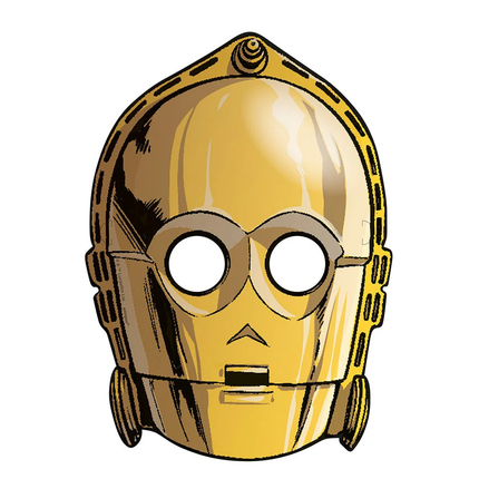Star Wars Episode Party Masks 8 ct