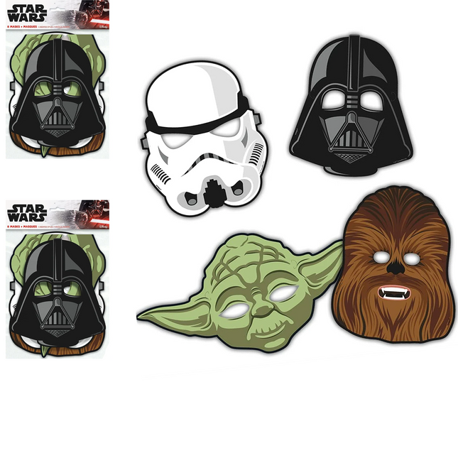 Star Wars Masks and Button