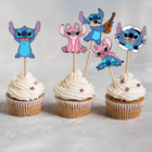 Stitch Birthday Cupcake Toppers 10 ct