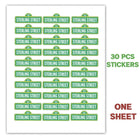 Street Sign Custom Name Stickers and Cupcake Toppers, 2.2 Inch