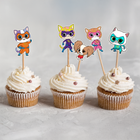 Superkitties Cupcake Toppers 10 ct