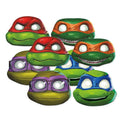 TMNT Party Masks, 16 Count Bundle - coordinated party set
