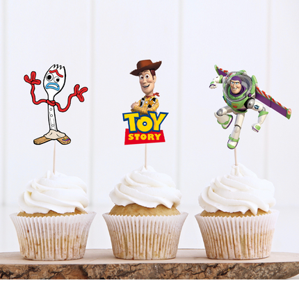 Toy Story Birthday Cupcake Toppers 10 ct