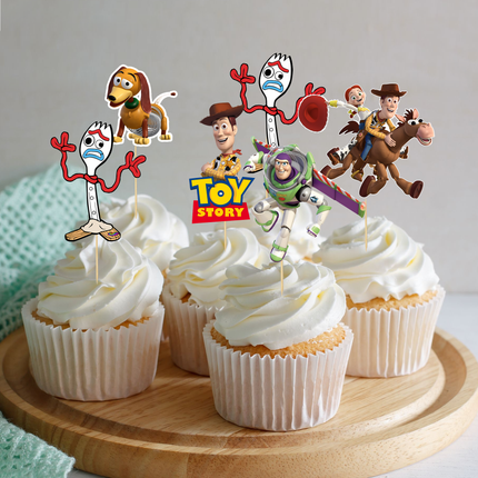 Toy Story Birthday Cupcake Toppers 10 ct