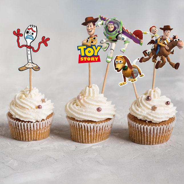 Toy Story Birthday Cupcake Toppers 10 ct