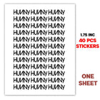 Winnie the Pooh Hunny Stickers, 1.75 Inch – 40 Count