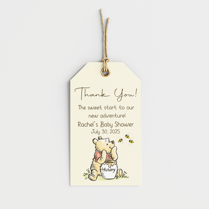 Winnie The Pooh Custom Thank You Cards, 8 ct