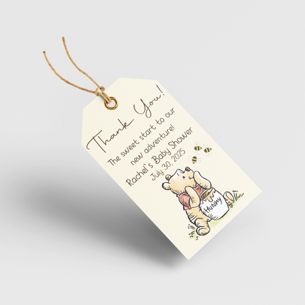 Winnie The Pooh Custom Thank You Cards, 8 ct
